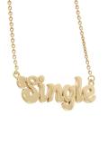 'Single' necklace
