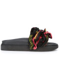 flower slider sandals 