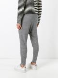 dropped crotch track pants