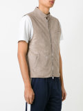 lightweight gilet with pockets