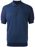 knitted polo shirt