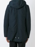 hooded padded coat