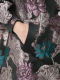 floral jacquard coat 