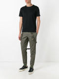 strap detail T-shirt