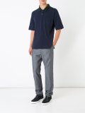 丝绒方领Polo衫