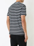 stripe banana patch T-shirt