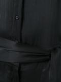 collared long sleeve jumpsuit