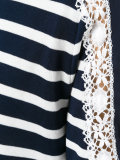 Breton stripe lace dress 