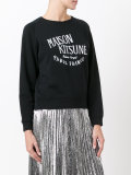 logo print sweatshirt