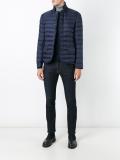 zip up padded jacket