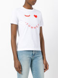 summer print T-shirt