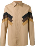 tri-stripe panel shirt