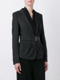 gathered waist jacket 