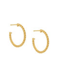 medium Spiga hoop earrings