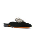 embellished mules