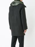 padded double breasted coat