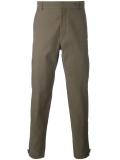 ankle zip trousers