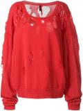 distressed sweatshirt 