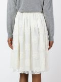 embroidered tulle skirt