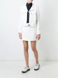 A-line denim skirt 