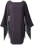 fringed sleeve dress