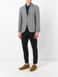 houndstooth pattern blazer