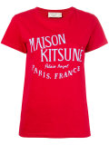 logo print T-shirt