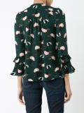 floral print blouse
