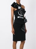 criss-cross halter bow dress