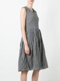 flared gingham dress 