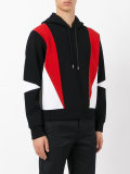 color block hoodie