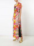 'Misty' print kaftan