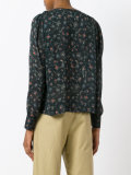 floral print blouse