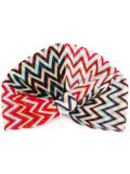 metallic crochet knit turban
