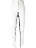 stripe detail trousers