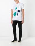 abstract print T-shirt