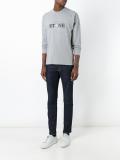 logo print sweatshirt