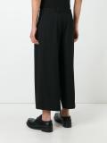 loose fit cropped trousers