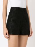 high-waisted lace shorts