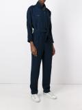 high neck belted jumpsuit