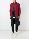 double effect inset bomber jacket