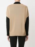 round neck knit blouse