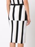 striped pencil skirt