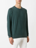 ribbed trim sweatshirt 