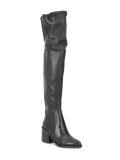 studded sole thigh-length boots