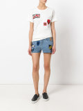 multi patch T-shirt 