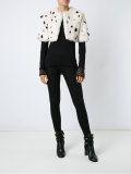 fur cropped jacket