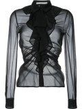 ruffled blouse