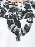 snake print T-shirt