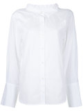 spread collar shirt